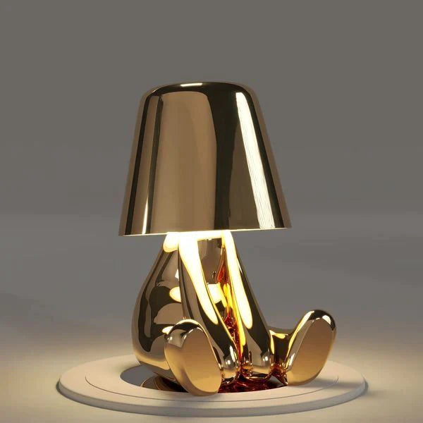 Thinker Brothers Lamp Gold