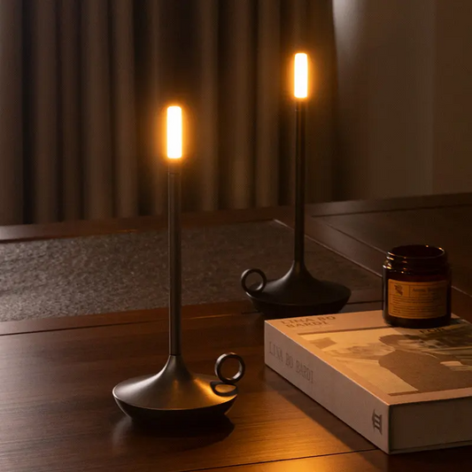 FlameFlicker Table Lamp